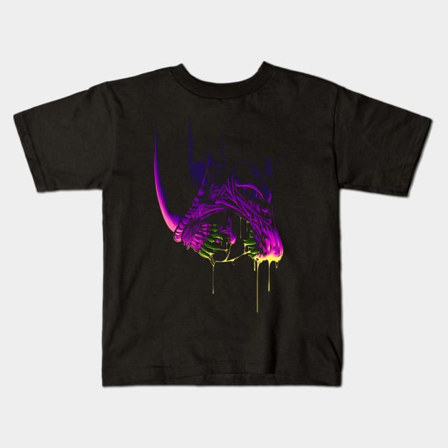 xenomorph (alien) Kids T-Shirt by angoes25